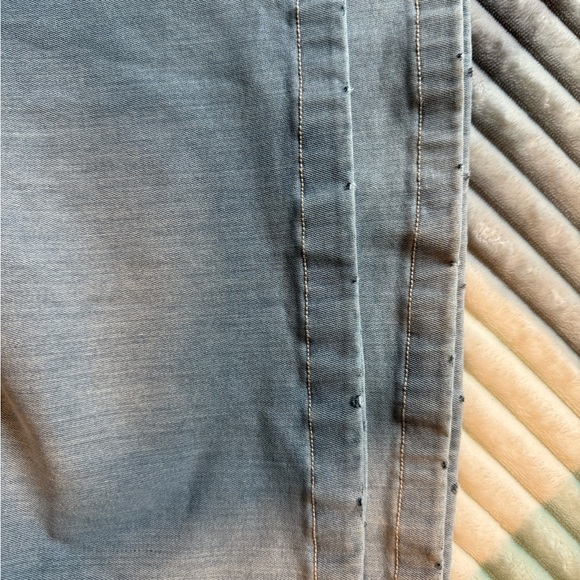 POPFLEX Light wash wide leg Jeans - Picture 7 of 7